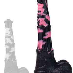 Gode Horse Tinulf L 28 x 6.5cm Noir-Rose