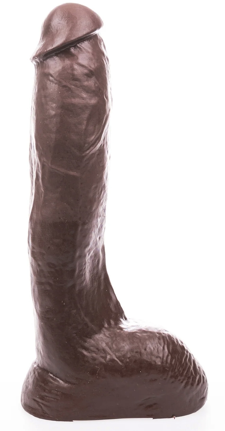 Gode Jay M Hung System 19 x 5.5 cm Marron