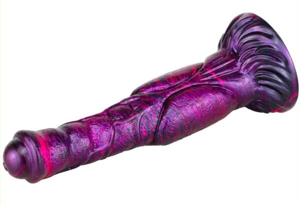 Gode Jumbox 21 x 5.5cm Violet-Noir – Image 2