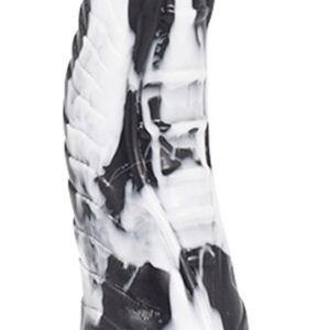 Gode Lizard 20 x 5cm Noir-Blanc