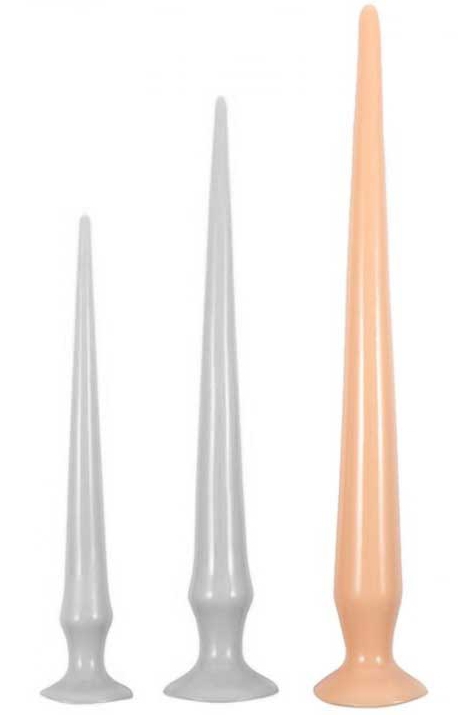 Gode long Tail Flex L 48 x 4.5 cm Flesh