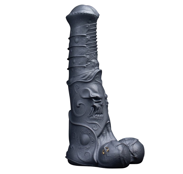 Gode Monster Silicone Skulhorse 25 x 6.5cm – Image 2