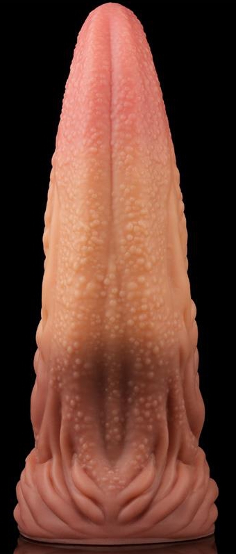 Gode Monster Tongue Nature Cock 23 x 7.5cm – Image 3