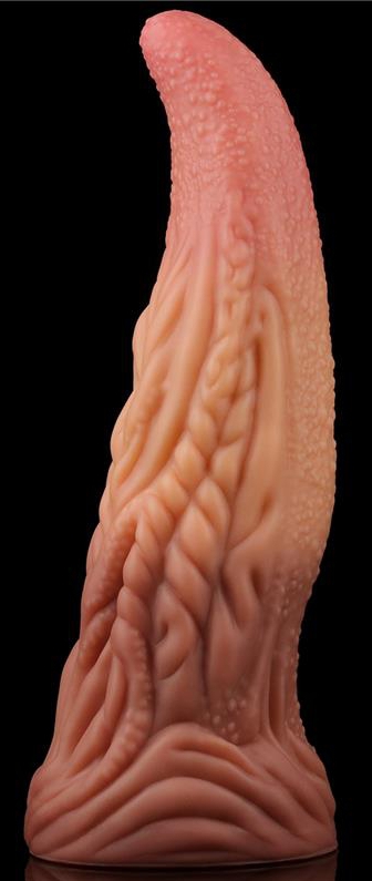 Gode Monster Tongue Nature Cock 23 x 7.5cm – Image 4