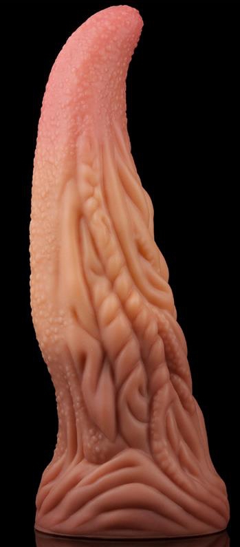 Gode Monster Tongue Nature Cock 23 x 7.5cm – Image 5
