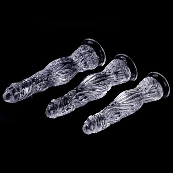 Gode Monster Transparent Kail L 25 x 7cm – Image 2