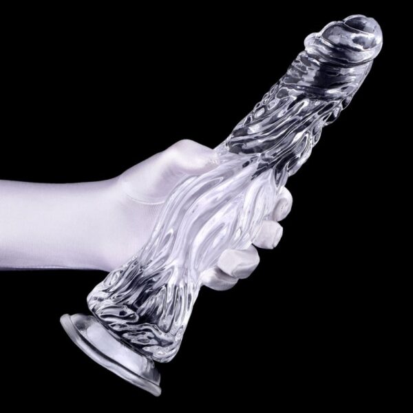 Gode Monster Transparent Kail L 25 x 7cm – Image 3