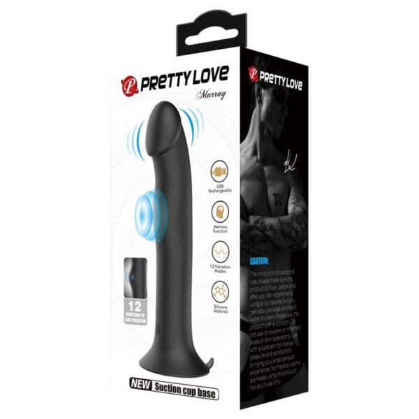 Gode Murray Pretty Love 17 x 3.8 cm Noir – Image 2
