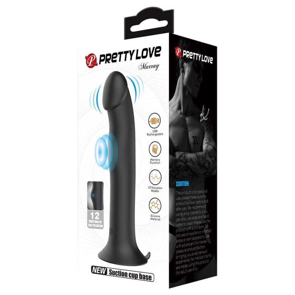 Gode Murray Pretty Love 17 x 3.8 cm Noir – Image 2