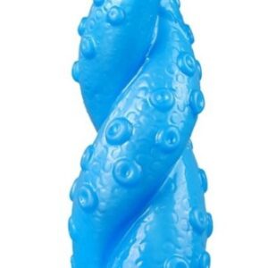 Gode Octopus 15 x 5.5cm Bleu