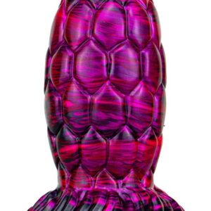 Gode Oeuf de Dragon Warnax 13 x 7cm Violet-Noir
