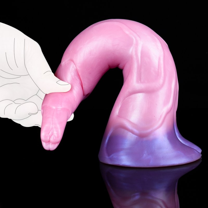 Gode Pinky Eleph 26 x 6cm Rose-Violet – Image 9