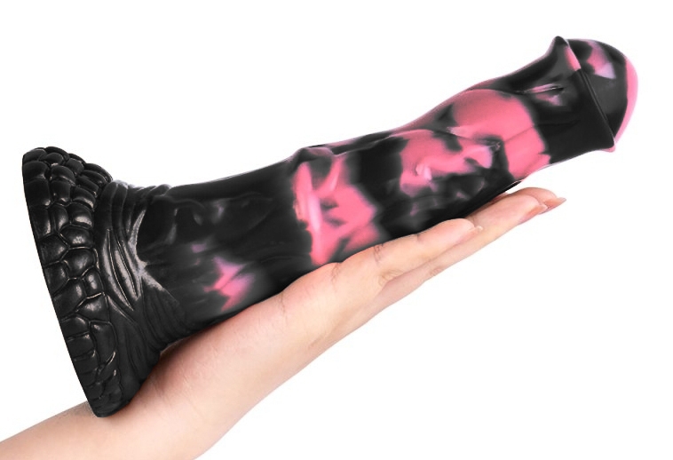 Gode Pirulf 18 x 5cm Noir-Rose – Image 3