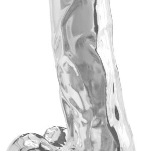 Gode Réaliste Diamond Dick 13.5 x 3.7cm Transparent