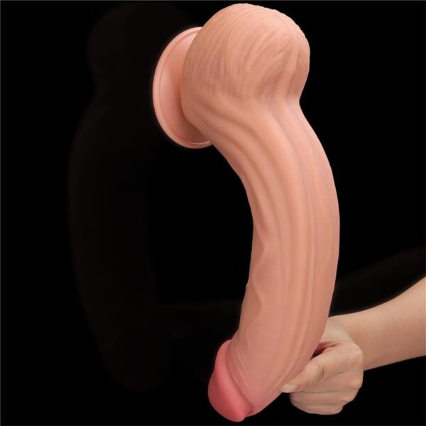 Gode réaliste Sliding Skin 23 x 6cm – Image 4