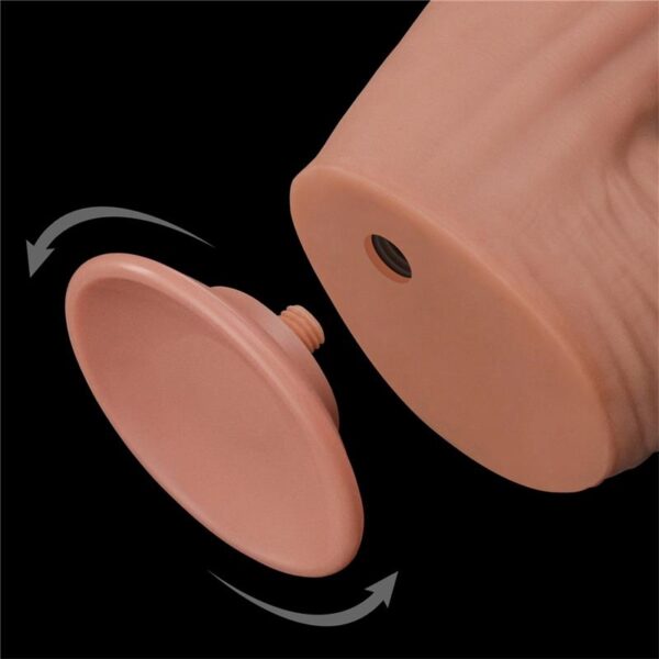 Gode réaliste Sliding Skin 23 x 6cm – Image 6