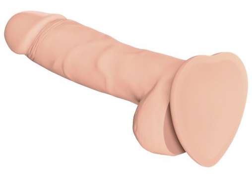 Gode réaliste Soft L 15 x 4cm – Image 3