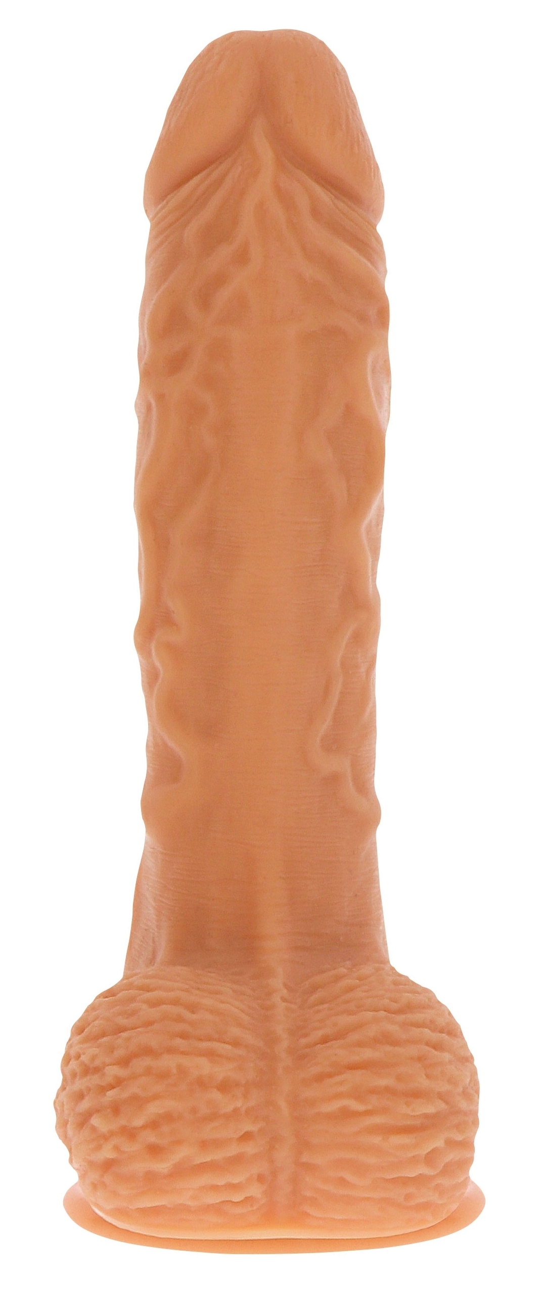 Gode réaliste vibrant à poussée Naked Real 16.5 x 4cm – Image 3