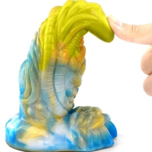Gode Rhegax 16 x 6.5cm Doré-Bleu
