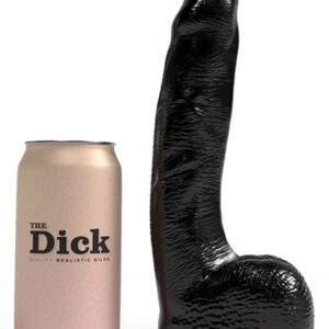 Gode Romeo The Dick 18 x 4.5 cm Noir
