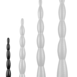 Gode Scale Beads S 30 x 3cm Noir