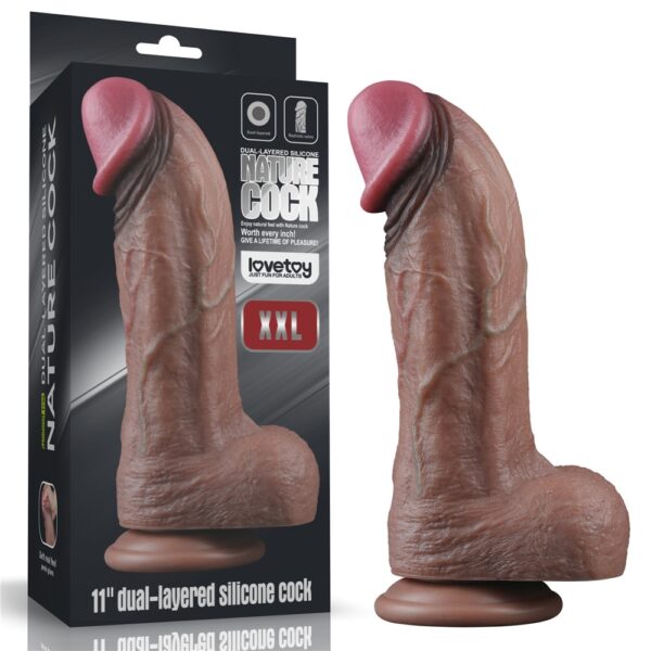 Gode Silicone Nat Cock 22 x 7cm – Image 14