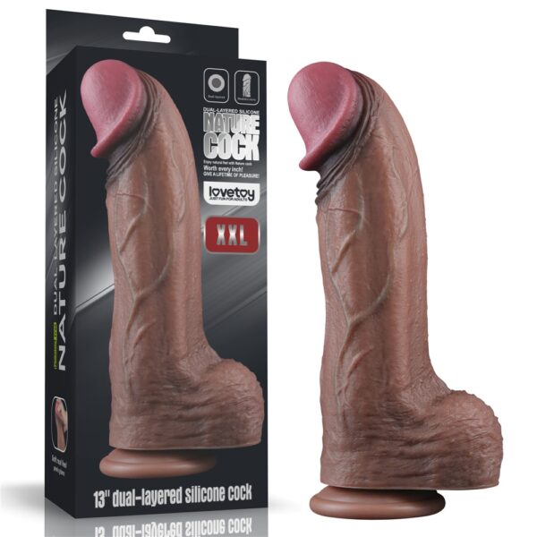 Gode Silicone Worth Cock 26 x 7.5cm – Image 13