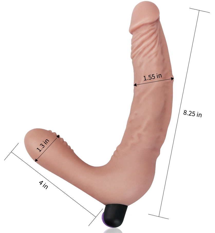 Gode Strap-On IJOY Strapless 17 x 3.5 cm – Image 6