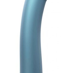 Gode Strap-On-Me M 16 x 4 cm Bleu Metallic Shine