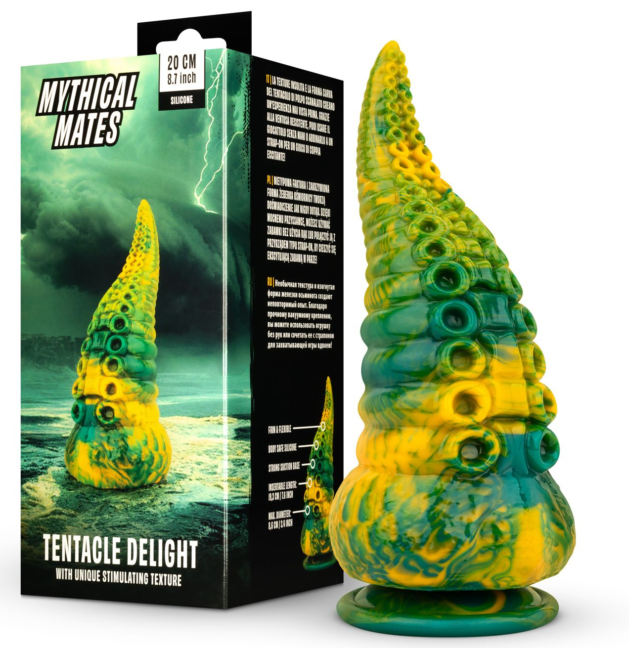 Gode Tentacle Delight 20 x 8cm – Image 2