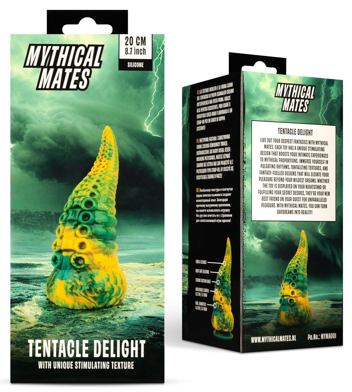 Gode Tentacle Delight 20 x 8cm – Image 9