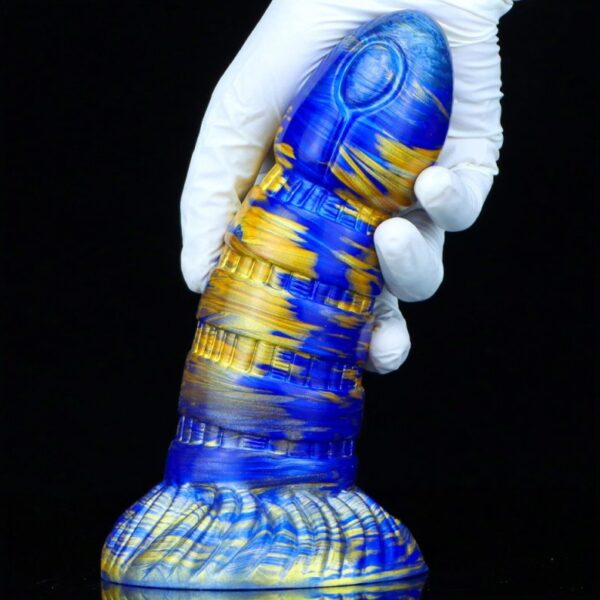 Gode Torff 16 x 5.8cm Bleu-Doré – Image 2