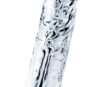 Gode transparent avec Bourses Flawless 16 x 3.5 cm