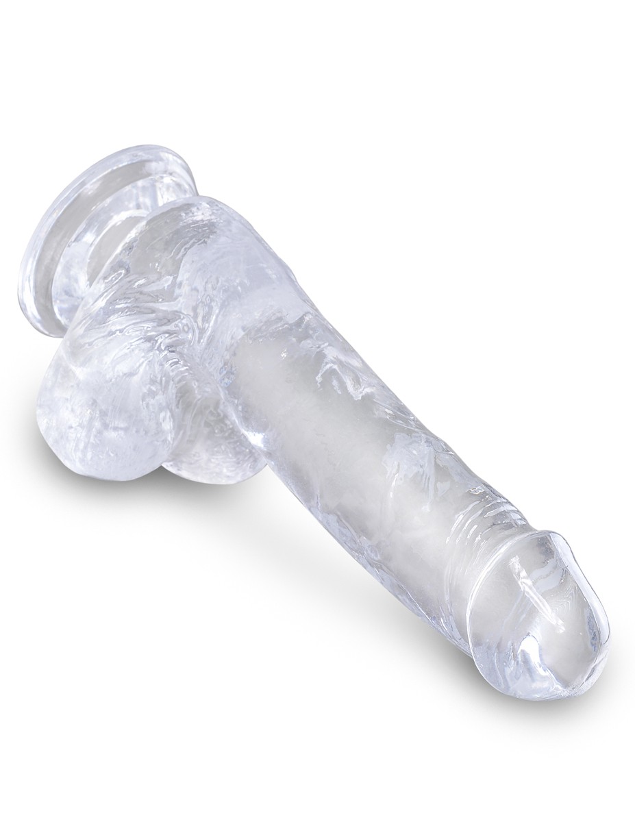 Gode transparent king Cock 13.5 x 3.5cm – Image 4