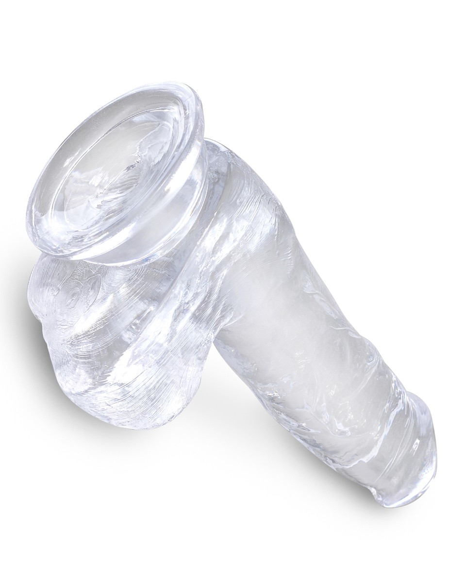 Gode transparent king Cock 13.5 x 3.5cm – Image 5