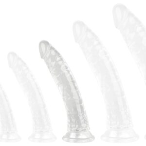 Gode transparent No Ball XL 22 x 4.5cm