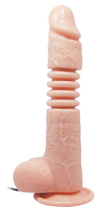 Gode vibrant à poussée Thunder Up 17 x 4cm – Image 4