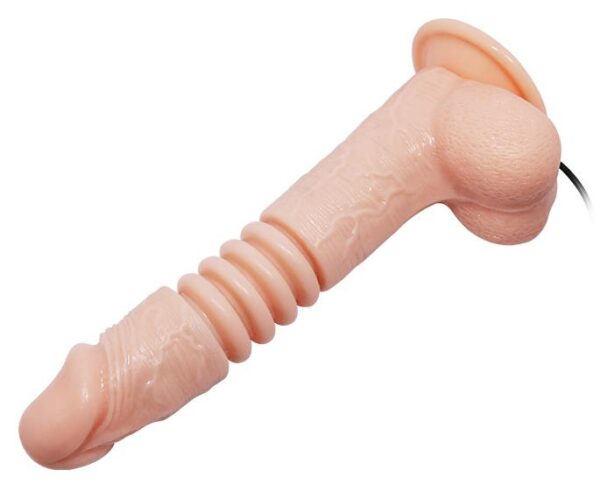 Gode vibrant à poussée Thunder Up 17 x 4cm – Image 5
