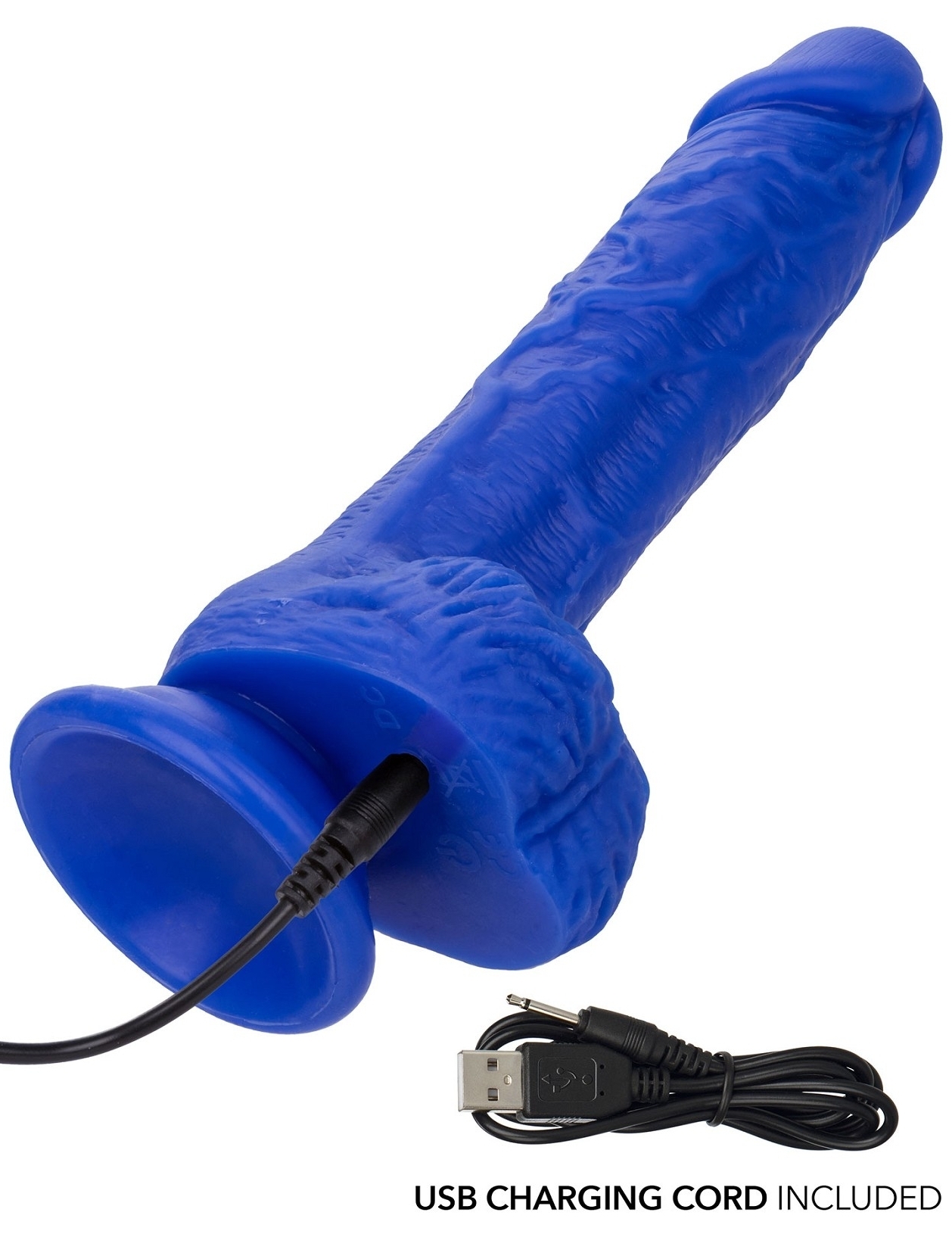 Gode vibrant Admiral 14 x 3.7 cm Bleu – Image 11