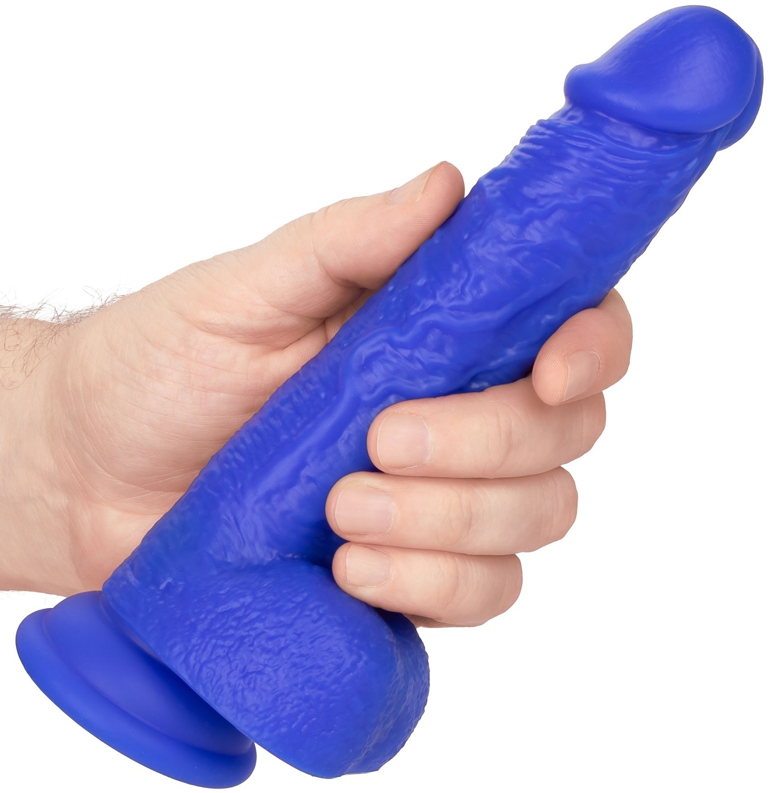 Gode vibrant Admiral 14 x 3.7 cm Bleu – Image 12