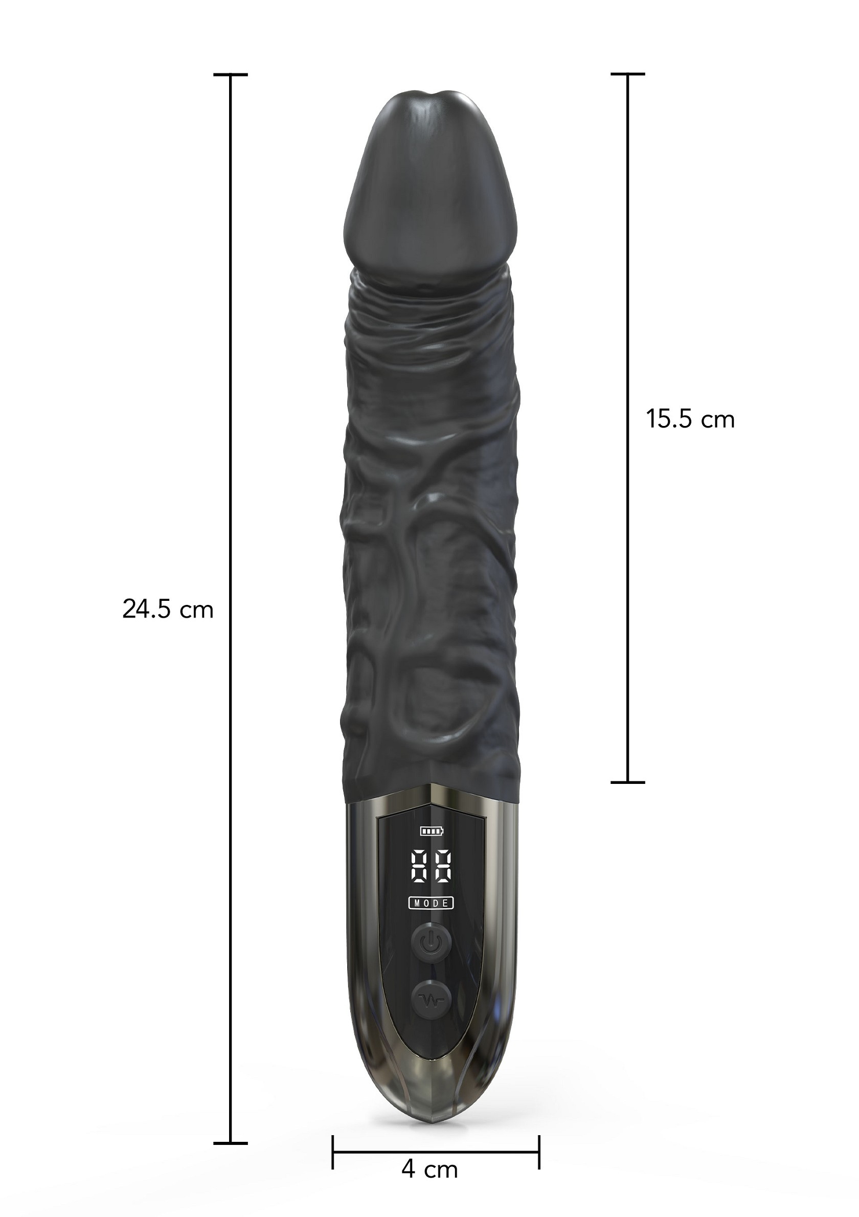 Gode vibrant Anal Power 14 x 3.9cm – Image 6