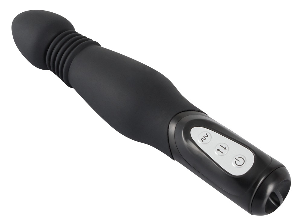 Gode vibrant avec poussées Anal Thrust Vibe 15 x 4.5cm – Image 4