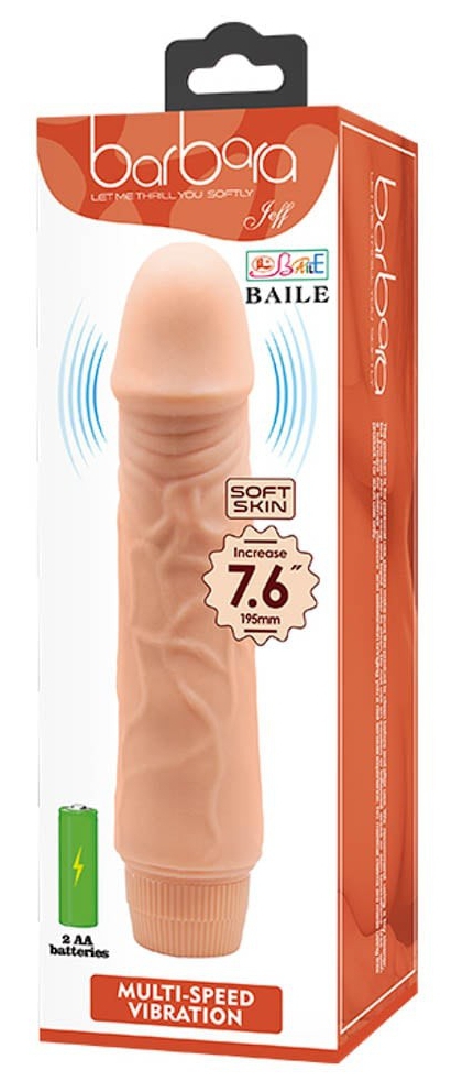 Gode vibrant Baile Jeff 17 x 4cm – Image 2