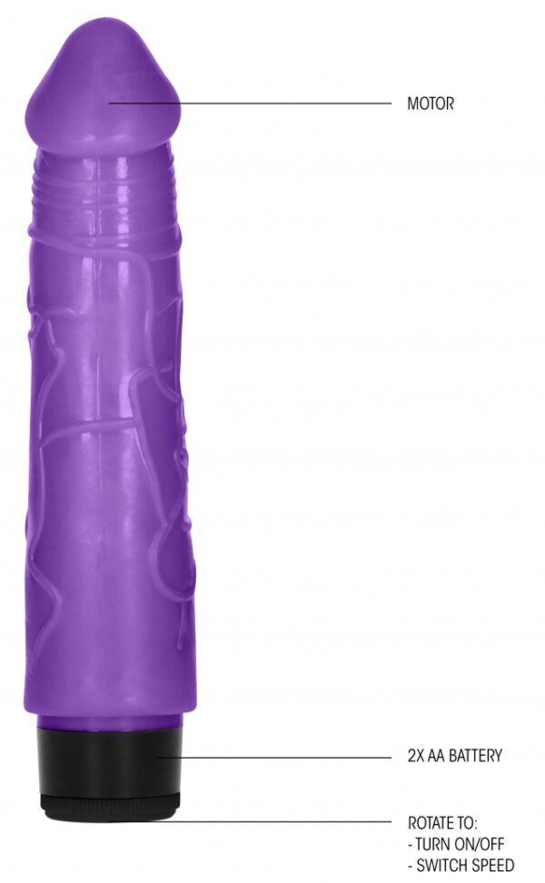 Gode vibrant Dildo Vibe Thick 17 x 4.2cm Violet – Image 4