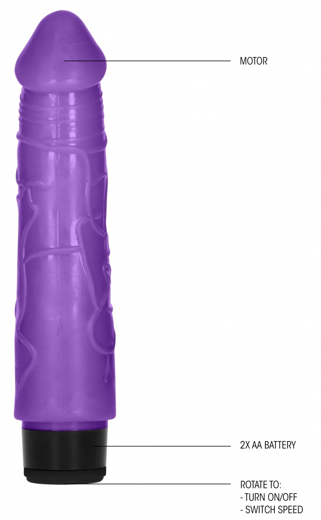Gode vibrant Dildo Vibe Thick 17 x 4.2cm Violet – Image 4