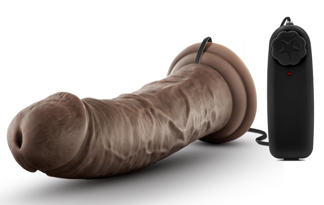 Gode vibrant Dr Joe Dr Skin 19 x 4.7cm Marron – Image 4