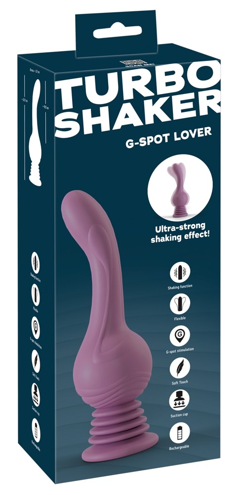 Gode vibrant G-Spot Shaking 13.5 x 3.5cm – Image 2