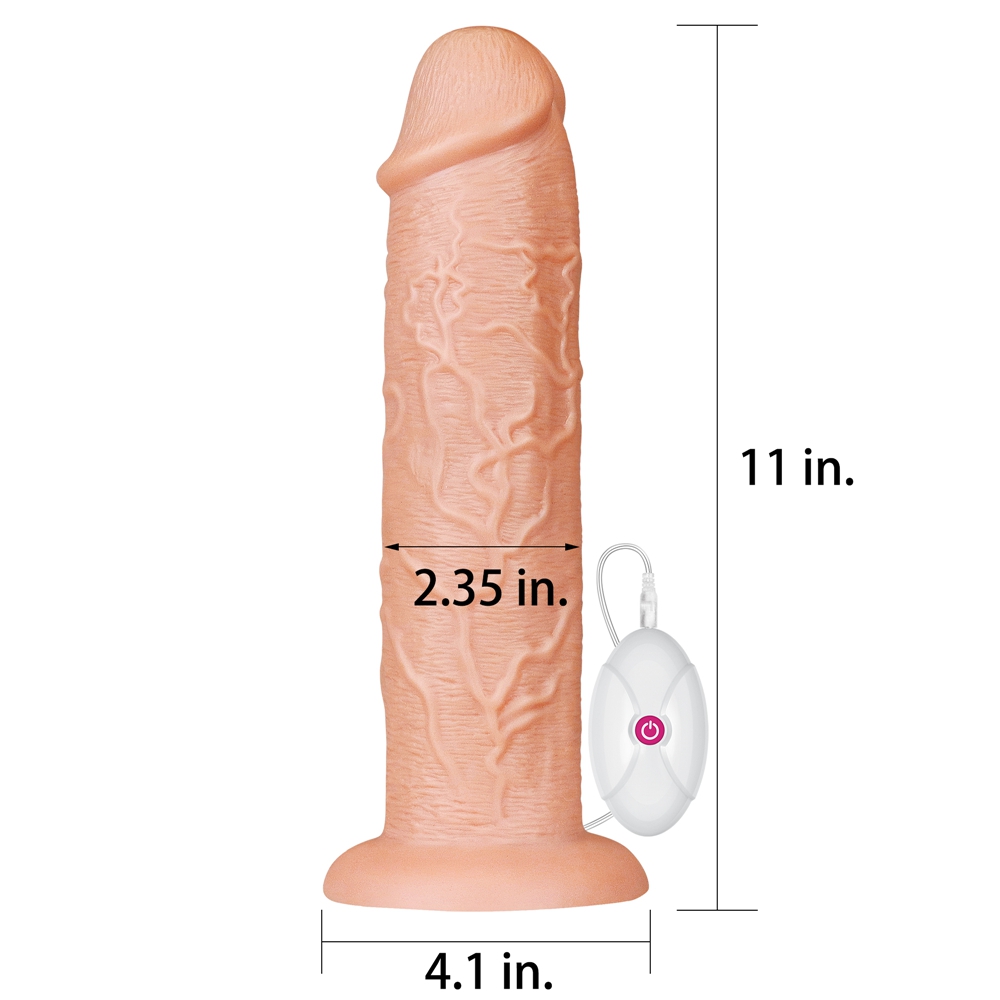 Gode vibrant Long Dildo 25 x 6 cm – Image 14