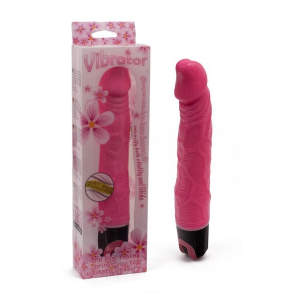Gode vibrant Multi 17 x 3.5cm Rose – Image 2