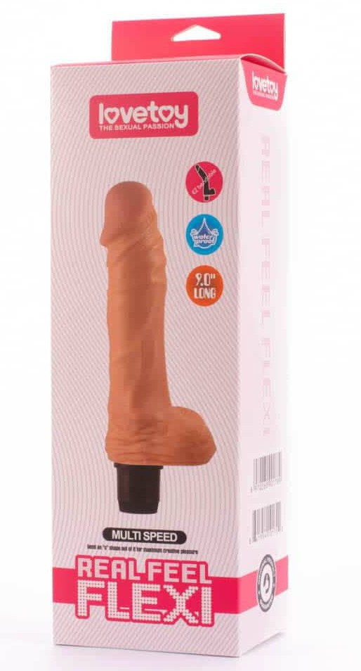 Gode vibrant Real Flexi 14 x 4cm – Image 2
